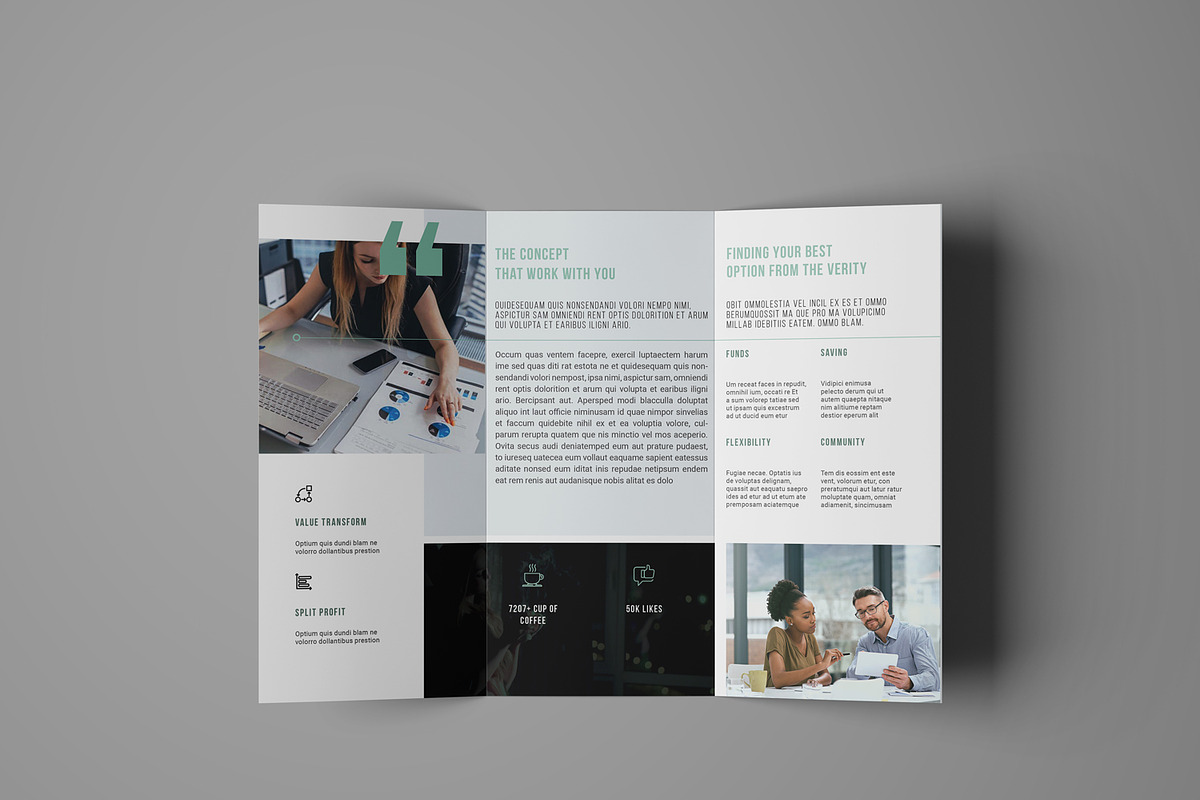 Trifold brochure, a Brochure Template by Elite_Standard (Photo 4 of 5)