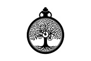 Steampunk Tree of Life Symbol Bundle, an Illustration by yasushie (Thumbnail 20 of 31)