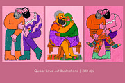 Queer Love Art, a Person Illustration by StockVerse Creative (Thumbnail 1 of 4)