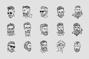 12 Barbershop Logo Templates