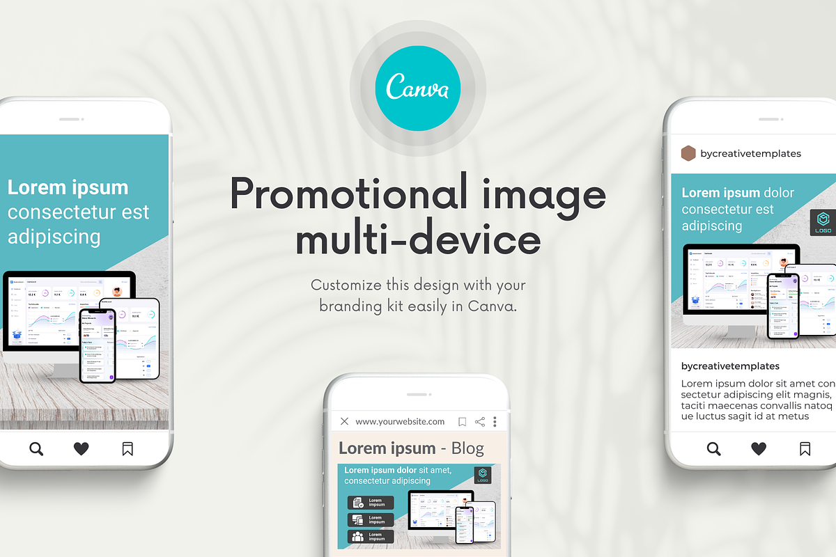 Product Image Canva Template, a Social Media Template by byCreativeTemplates (Photo 1 of 8)