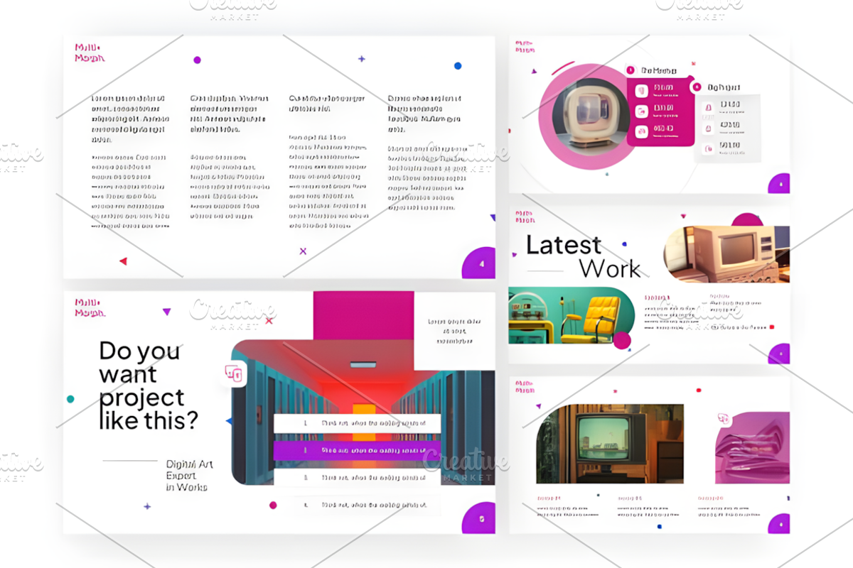 Morph Animation PowerPoint, a Presentation Template by Ink Gallery (Photo 3 of 4)