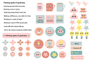 Bundle Kawaii Teacher Planner Pack, an Education Illustration by ElicoelhoDesign Shop (Thumbnail 2 of 9)
