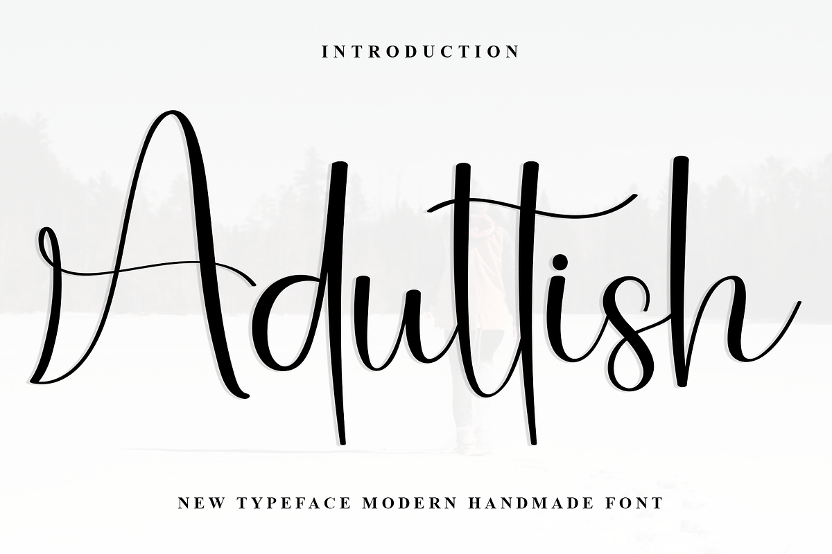 Adultish, a Handwritten Font by FreshTypeINK (Photo 1 of 8)