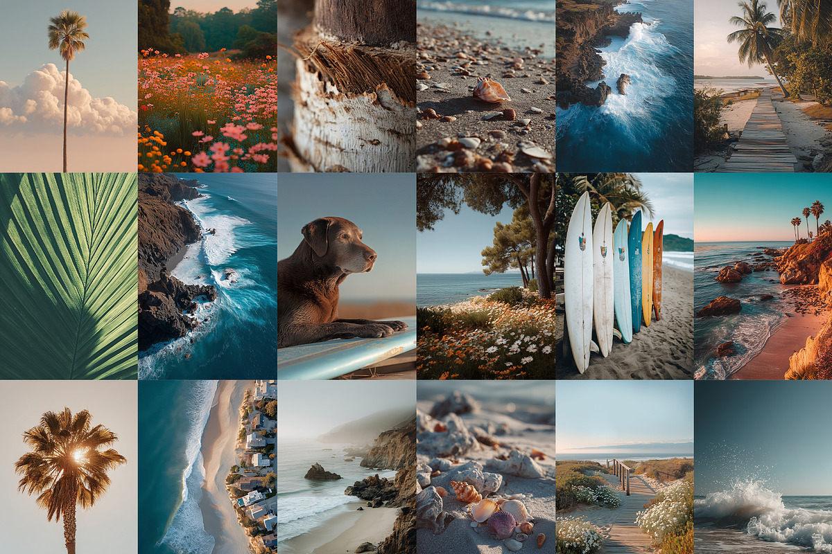 Coastal Wall Art Bundle 50 Prints, a Nature Photo by LESZ Design (Photo 9 of 11)