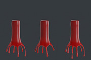 2 Wax-Dipped & Foil Top Wine Bottles, a Food & Drink 3D Model by ashleycam3ron (Thumbnail 8 of 8)