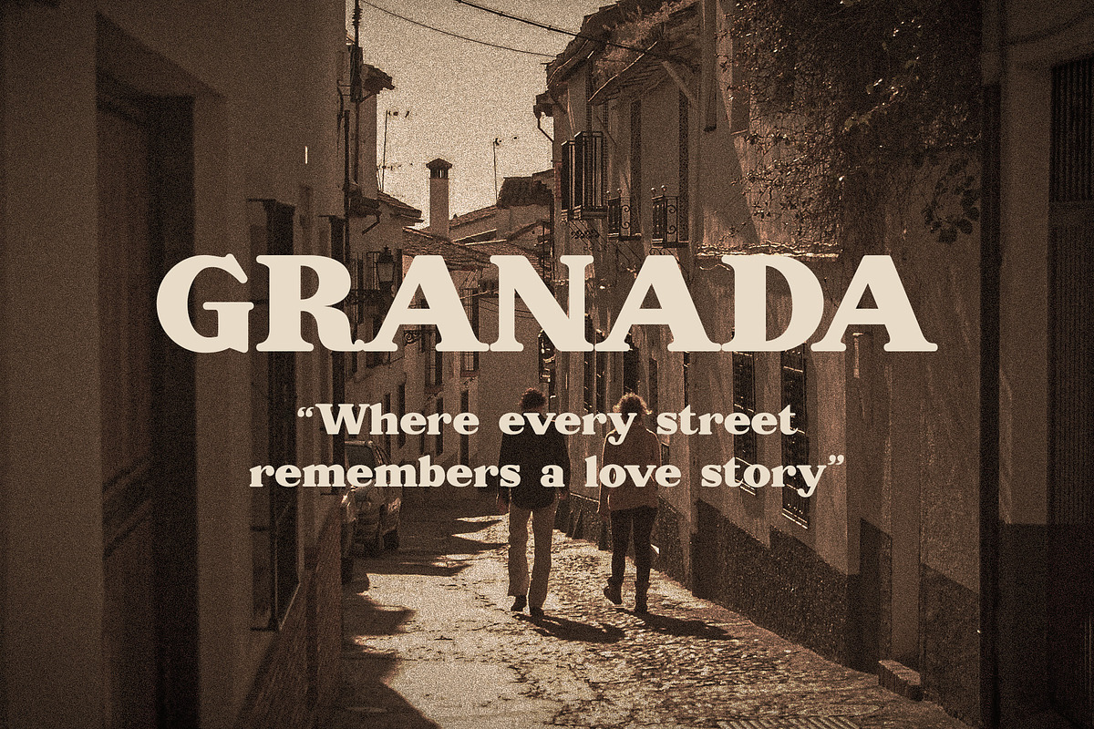 Bandiera - Retro Bold Serif, a Serif Font by Mockmenot (Photo 5 of 7)