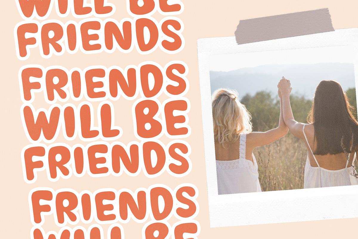 Bigger Summer Fest Bubbly Font, a Sans Serif Font by Storytype Studio (Photo 9 of 20)