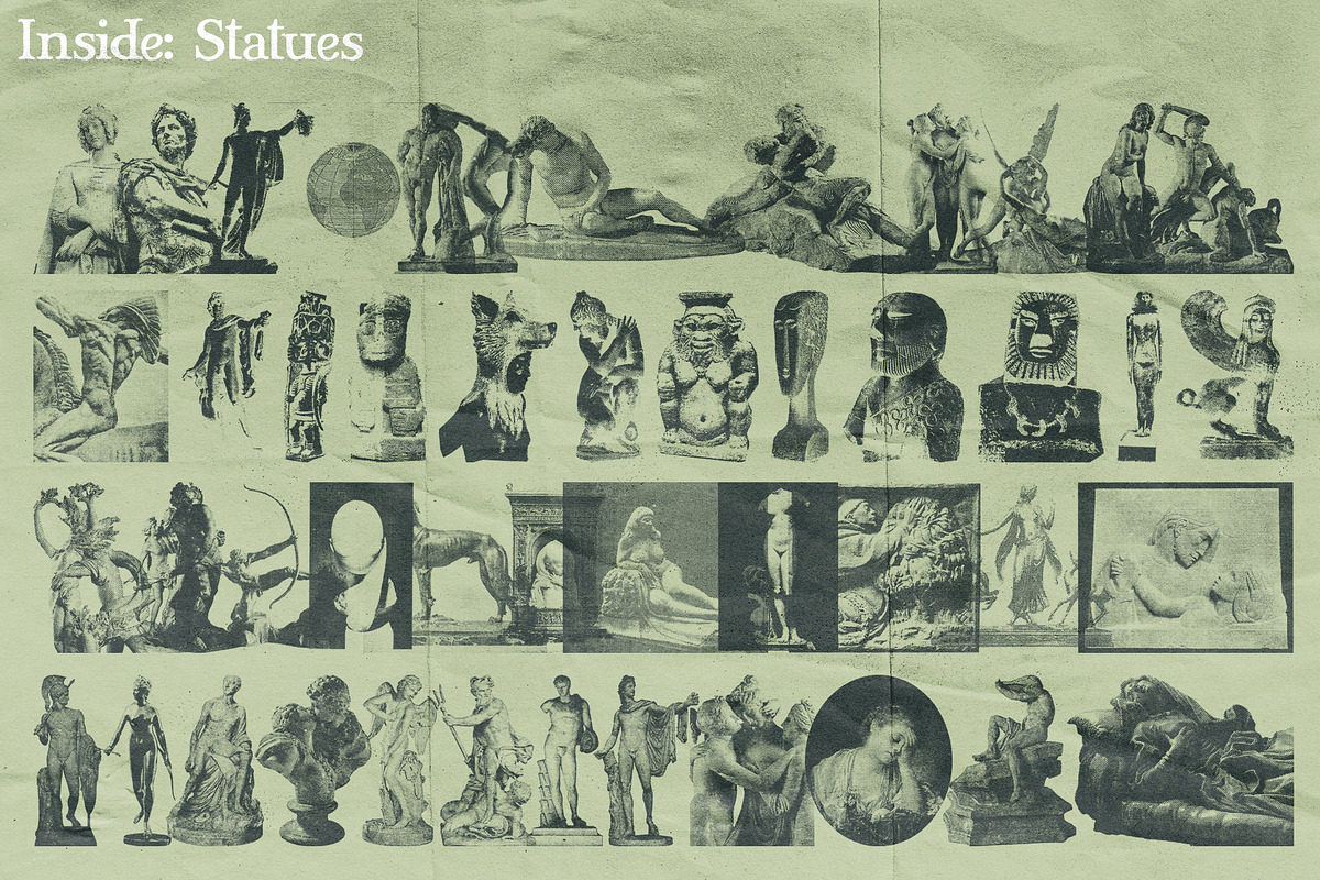 True Halftone Collection 1350+ Objects