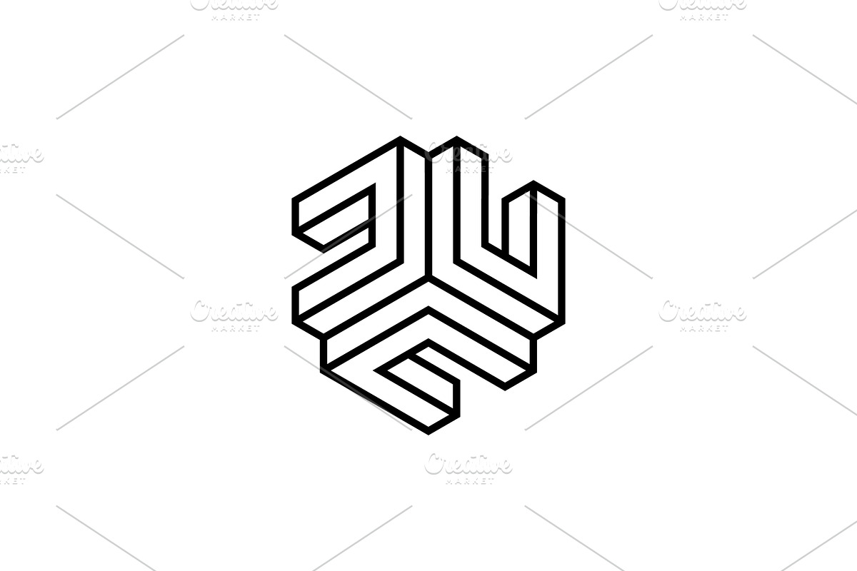 Cube Box Letter DUC DUN Logo, a Branding & Logo Template by onripusindo
