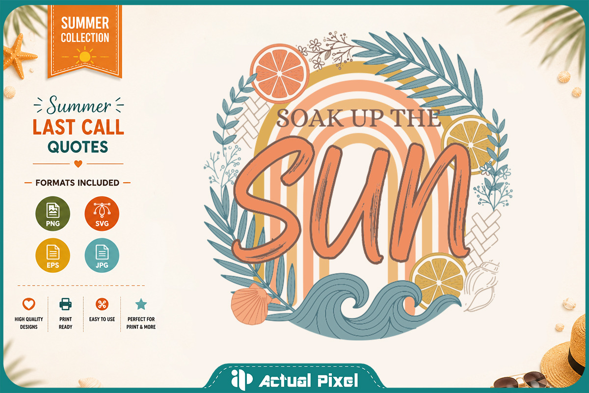 Summer Last Call Bundle, a Seasonal Illustration by Actual Pixel (Photo 16 of 23)