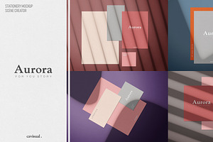 Aurora - Mockup Kit Scene Creator