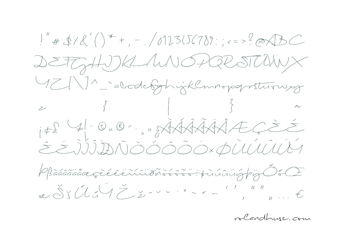 Biloxi Script preview 4