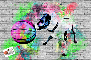 Graffiti Art Photo Effect Template