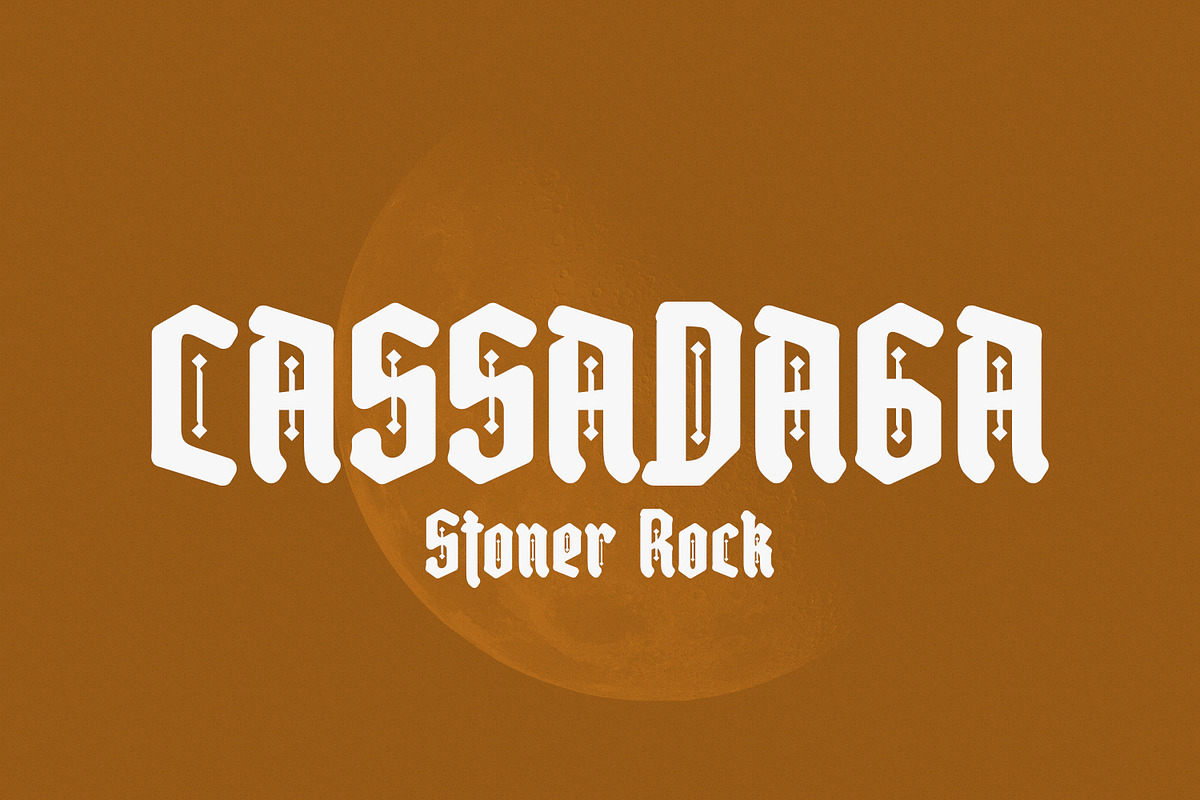 High Nobiety Modern Blackletter Font, a Blackletter Font by Maulana Creative (Photo 7 of 8)
