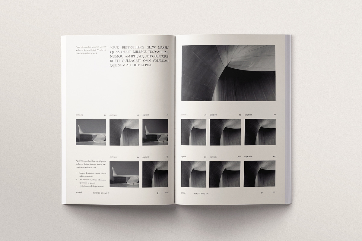 Architecture Magazine Template, a Magazine Template by ArtisanaAura (Photo 9 of 15)