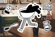 Coffee Branding Illustrations, an Object Graphic by Ideal Eksis (Thumbnail 4 of 8)