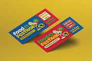 Food Festival Voucher, a Card Template by graphicook (Thumbnail 1 of 3)