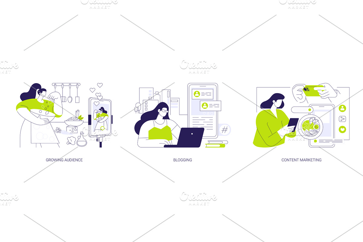 Social media online education, an Education Illustration by Visual Generation
