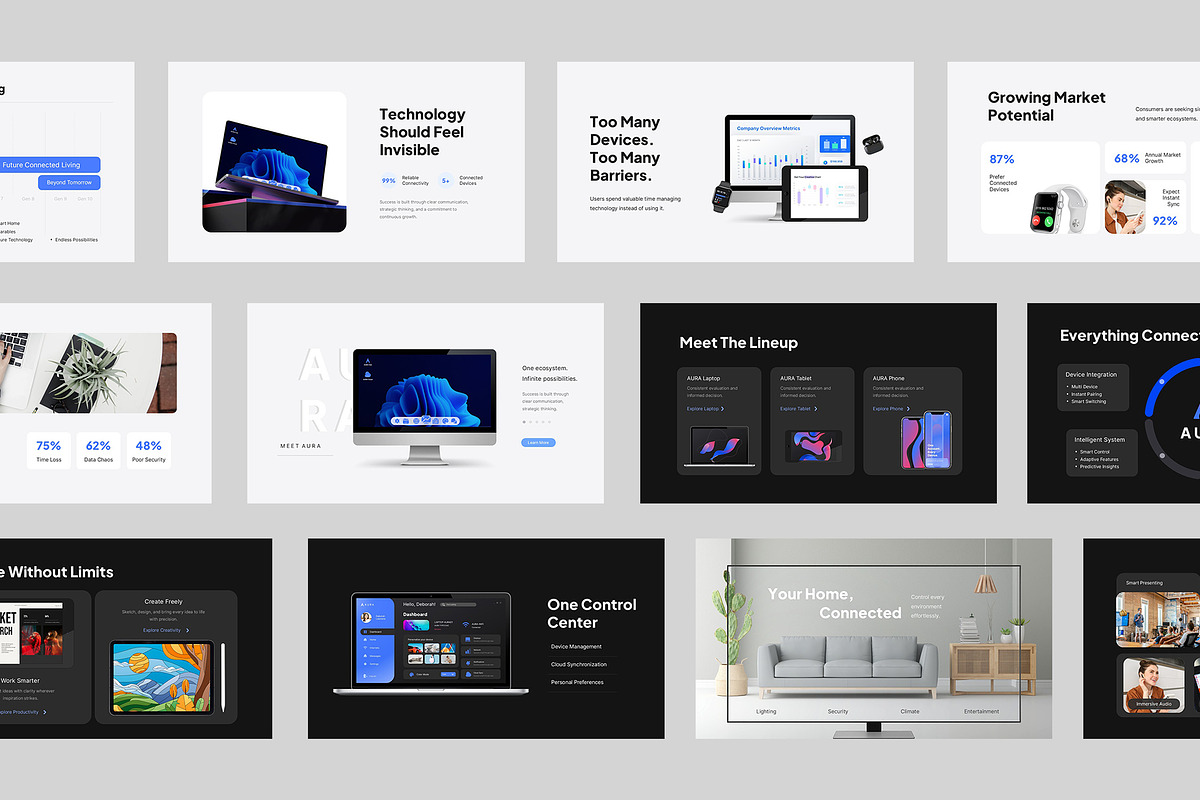 Product Launch Deck PowerPoint, a Presentation Template by New Coral Design (Photo 3 of 6)
