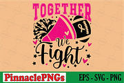 Together We Fight Breast Cancer, a Seasonal Illustration by Pinnacle PNGs (Thumbnail 1 of 2)