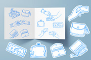 Digital Pay Lineart, a Finance Illustration by Carpet Tapete Pretzel (Thumbnail 4 of 4)