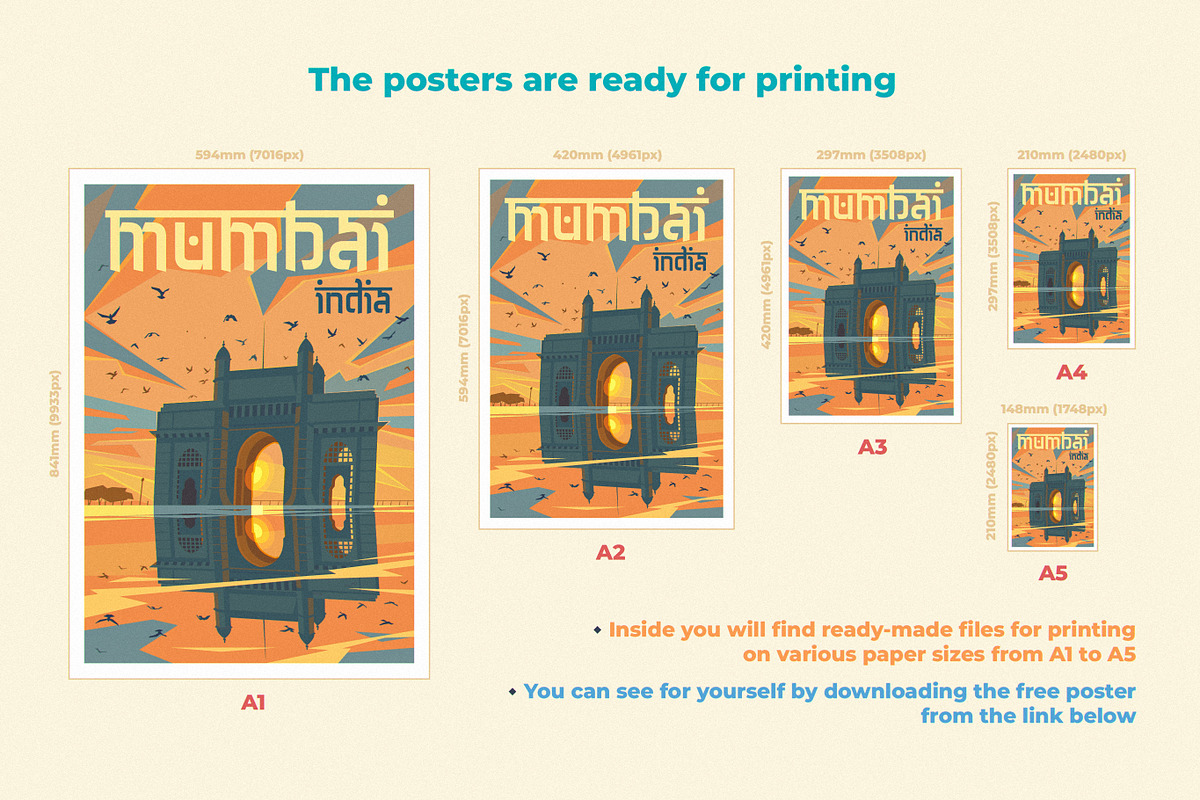 Travel posters. Part 6., an Illustration by Red Monkey (Photo 3 of 13)