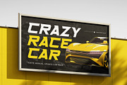 Fast Area - Sport Racing Font, a Sans Serif Font by StoricType (Thumbnail 8 of 16)