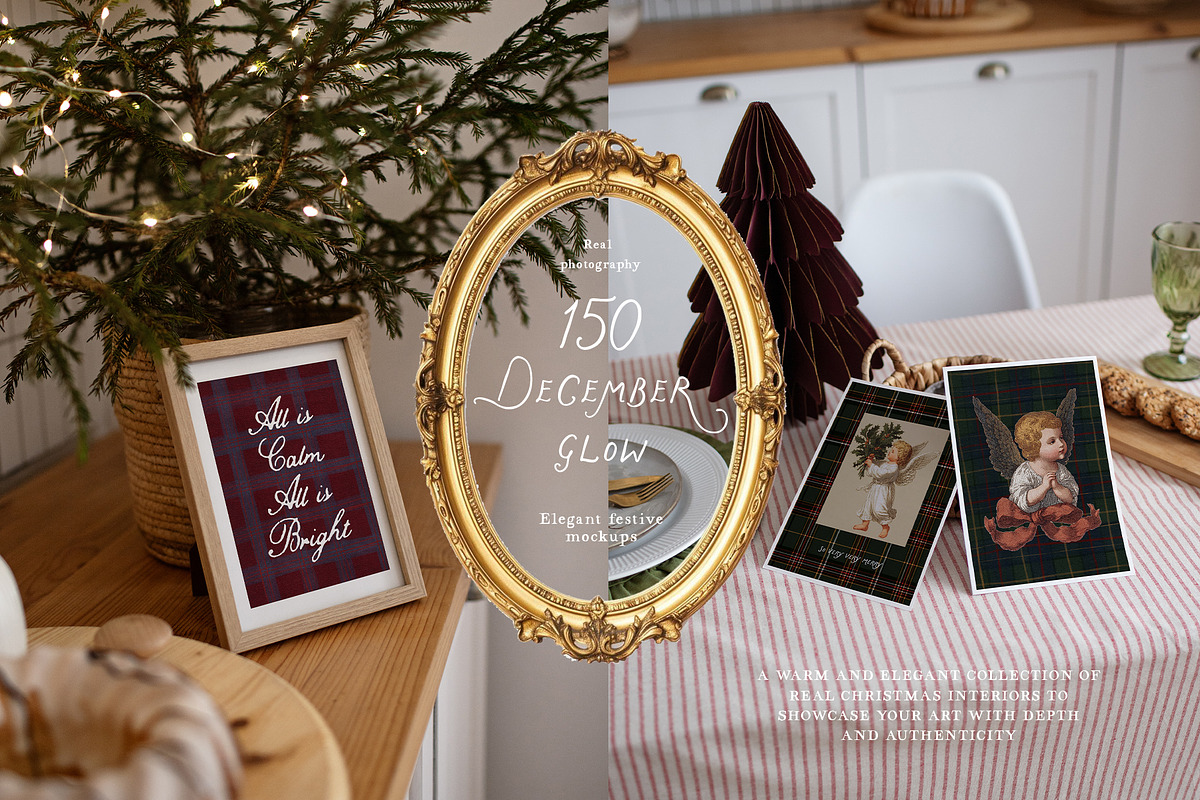 December Glow 150 Christmas Mockups, a Household Mockup by The Bambi Collective (Photo 11 of 17)