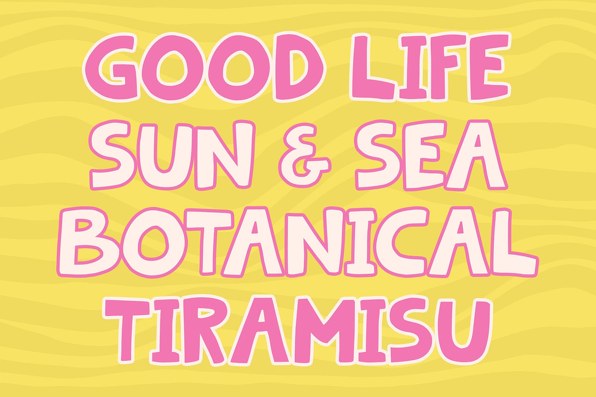 CS Gregory – Quirky Font, a Sans Serif Font by Craft Supply Co. (Photo 3 of 8)