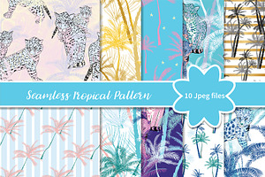 270 Seamless Tropical Pattern