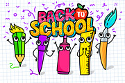 Back To School banner set, a Decorative Illustration by VectorStory (Thumbnail 1 of 2)