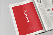 Newspaper Adverts Mock-up, an Advertising Mockup by zippypixelstudio (Thumbnail 4 of 9)
