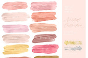 Neutral Acrylic Brush Strokes, a Texture Graphic by Freshmint Paperie (Thumbnail 2 of 4)