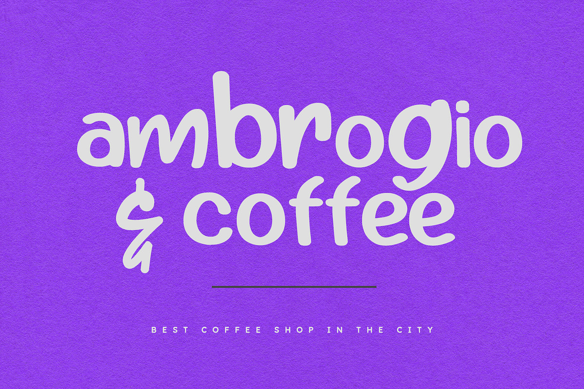 Omak Handmade Display Font, a Handwritten Font by Maulana Creative
