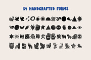 Handprint Forms Graphic Pack, a Decorative Illustration by kavoon (Thumbnail 3 of 10)