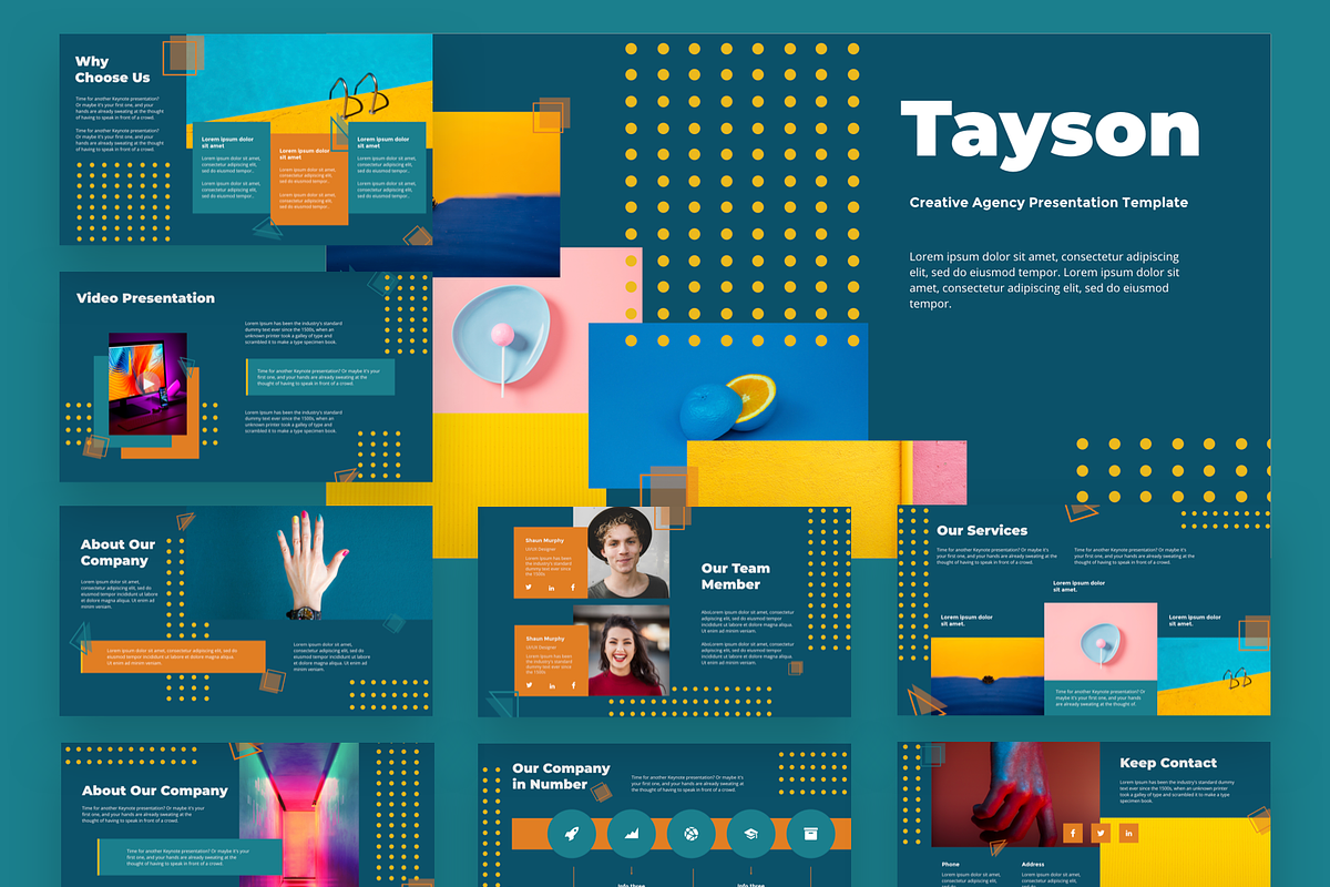 Creative Agency Bundle Templates, a Presentation Template by deTheme (Photo 8 of 13)