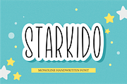 Starkido, a Script Font by Forberas Club (Thumbnail 1 of 7)