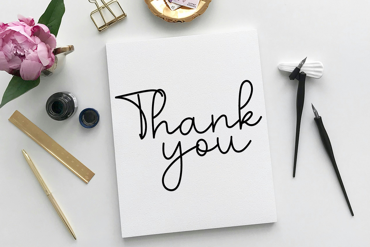 Signature Calligraphy, a Handwritten Font by InermediaSTUDIO (Photo 6 of 7)