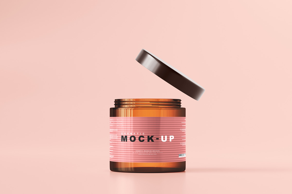 250+ Cosmetic Branding Mockup Bundle, a Cups & Container Mockup by pmvch (Photo 30 of 273)