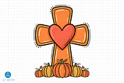 Thanksgiving Pumpkin PNG, Jesus, an Object Illustration by Libby Wishes (Thumbnail 1 of 5)