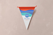 Bunting Flag Mockup, a Product Mockup by PixelVoyager (Thumbnail 7 of 7)