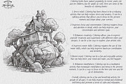 Procreate; fairy houses, a Brush Add-On by Studio.Valhalla (Thumbnail 5 of 6)