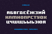 Snowbro - Pixel Typeface, a Sans Serif Font by alpercakici (Thumbnail 12 of 14)