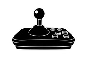 50 Retro Gaming Joystick Vector Bund, an Illustration by Creativeshirt (Thumbnail 51 of 51)