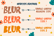 Savage Garden – 3 Quirky Playful Fon, a Font by PutraCetol Studio (Thumbnail 11 of 11)