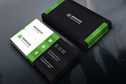 Modern Corporate Business Card, a Business Card Template by InfinityArt (Thumbnail 3 of 4)