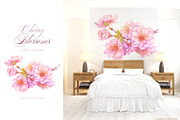 Cherry Blossom, Sakura Watercolor, an Illustration by MarinadeArt (Thumbnail 2 of 6)