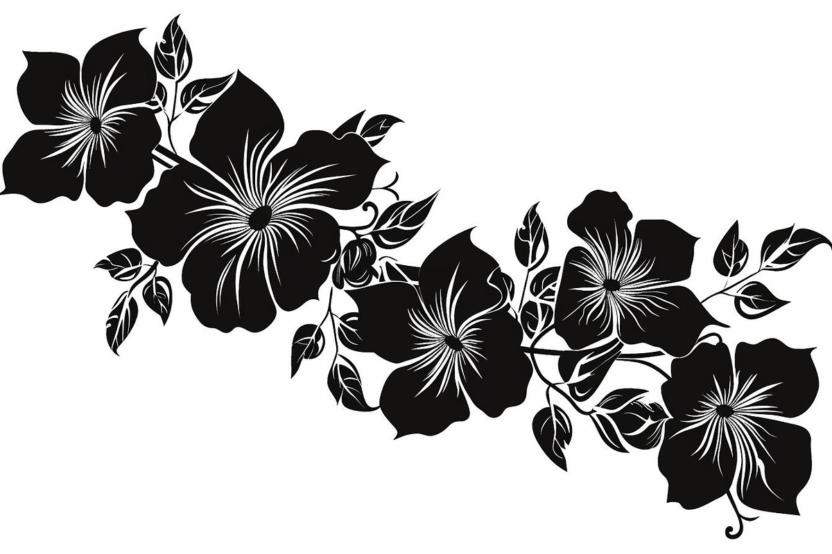Floral Frame Border Laser Cut Bundle, a Graphic by Creativeshirt (Photo 7 of 11)