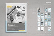 Professional Proposal, a Brochure Template by TypoEdition (Thumbnail 1 of 4)